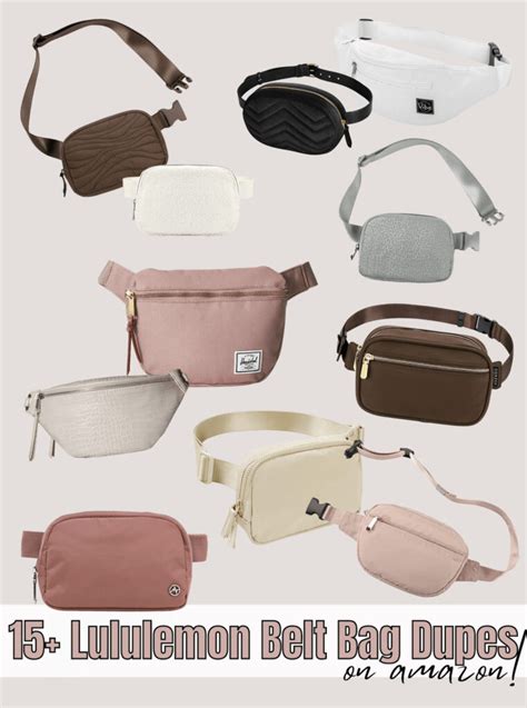 lululemon dupe everywhere belt bag|lululemon belt bag knock offs.